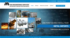 Desktop Screenshot of amengg.com